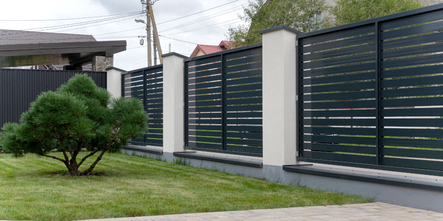 Паркан з алюмінієвих профілів Паркан з алюмінієвих профілів