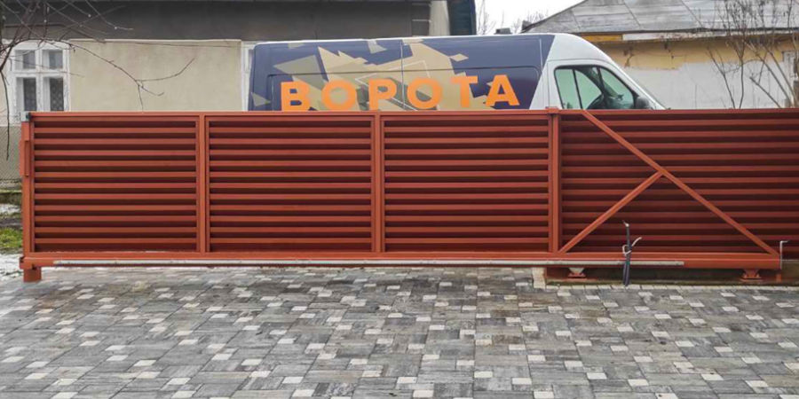 Откатные ворота консольного типа Откатные ворота консольного типа